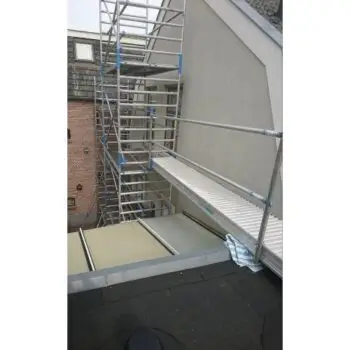 Aluminium loopbrug 9 meter huren
