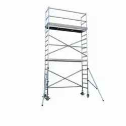 Smal aluminium steiger van 9 meter huren? Huur bij GECO voordelig en veilig een rolsteiger.