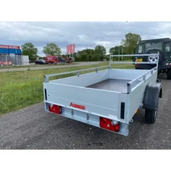 Aanhangwagen enkelasser huren