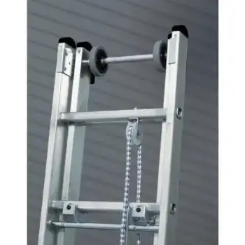 Aluminium optrekladder te huur bij GECO verhuur