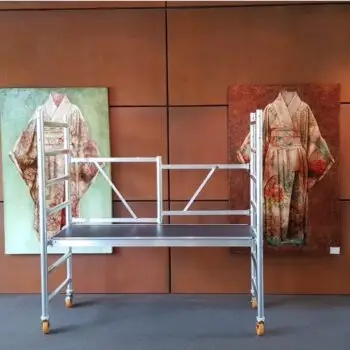 Kamersteiger 4 meter huren? Bij GECO verhuur zijn vouwsteigers van 4 meter te huur