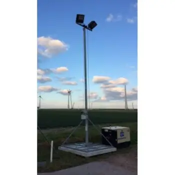 12 meter lichtmast huren