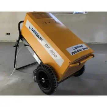 150 liter bouwdroger huren