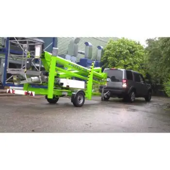 17 meter aanhanger kniktelescoop hoogwerker huren