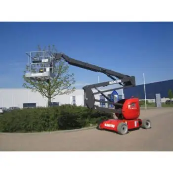 17 meter knikarmhoogwerker accu huren
