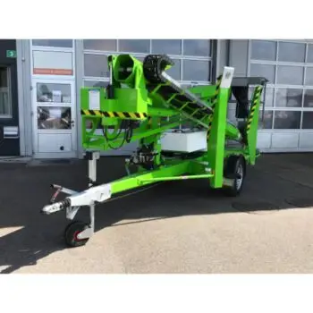 Aanhanger kniktelescoop hoogwerker 17 meter te huur