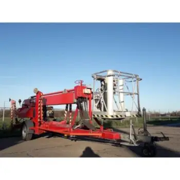 Aanhanger telescoop hoogwerker 25 meter te huur