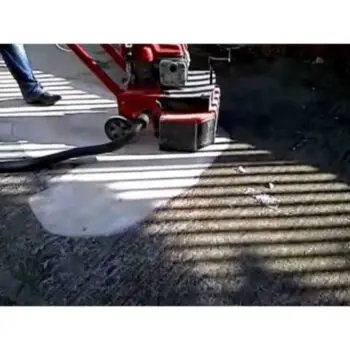 Betonschuurmachine 2 x Ø250mm te huur