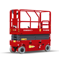 Schaarhoogwerker accu 8 meter smal