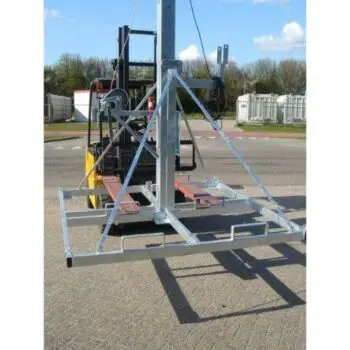 Lichtmast 12 meter te huur