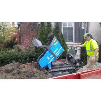 Rupsdumper zelfladend te huur