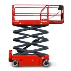 Schaarhoogwerker accu breed 10 meter huren