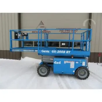 Schaarhoogwerker diesel 10 meter te huur