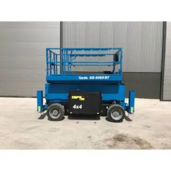 Schaarhoogwerker diesel 14 meter te huur