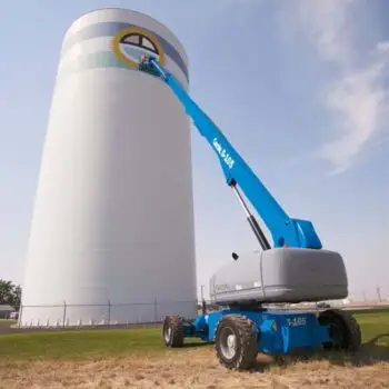 Telescoophoogwerker 34 meter te huur