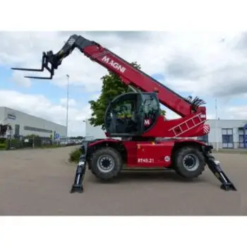 Magni roterende verreiker 21 meter huren