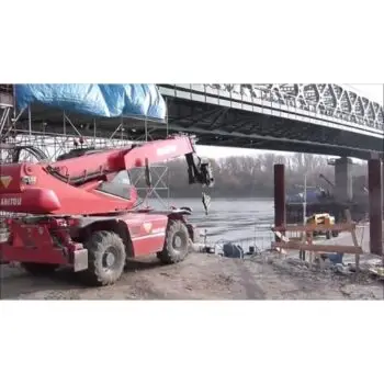 Manitou verreiker 25 meter te huur