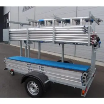 Aanhanger voor steiger huren
