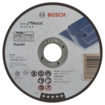 Bosch slijpschijf 125mm metaal